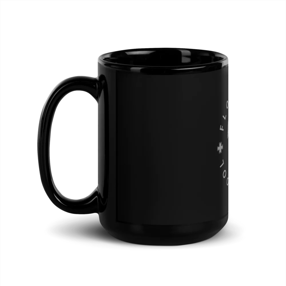 Black Glossy Mug